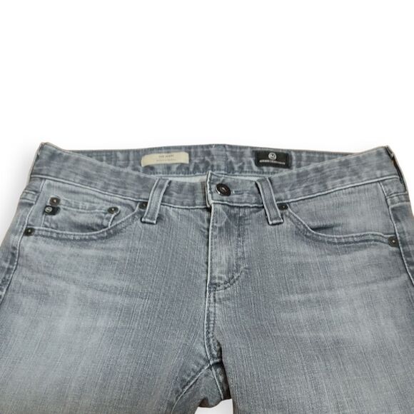 AG Adriano Goldschmied The Nikki Relaxed Skinny Grey Distressed US 24 - Picture 5 of 13